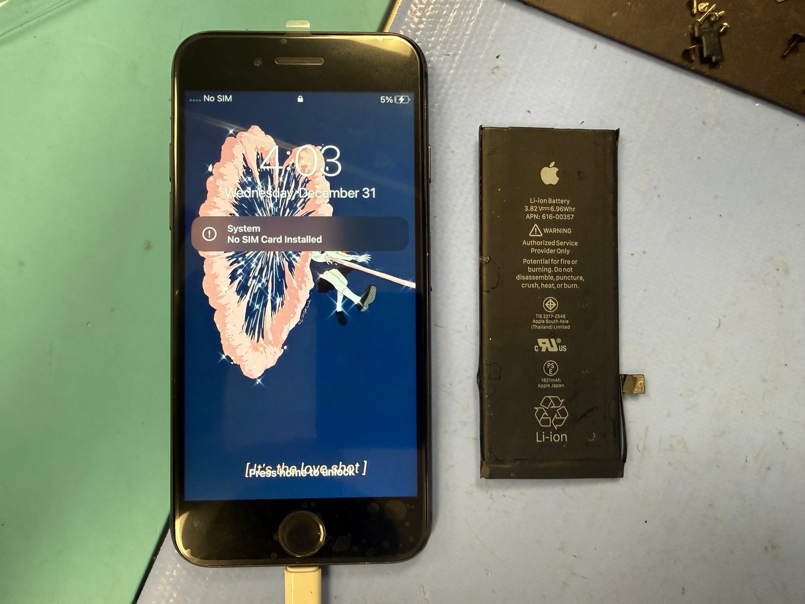 The iPhone 8 We Told Them Not to Fix — Screen & Battery Replacement in Downtown LA