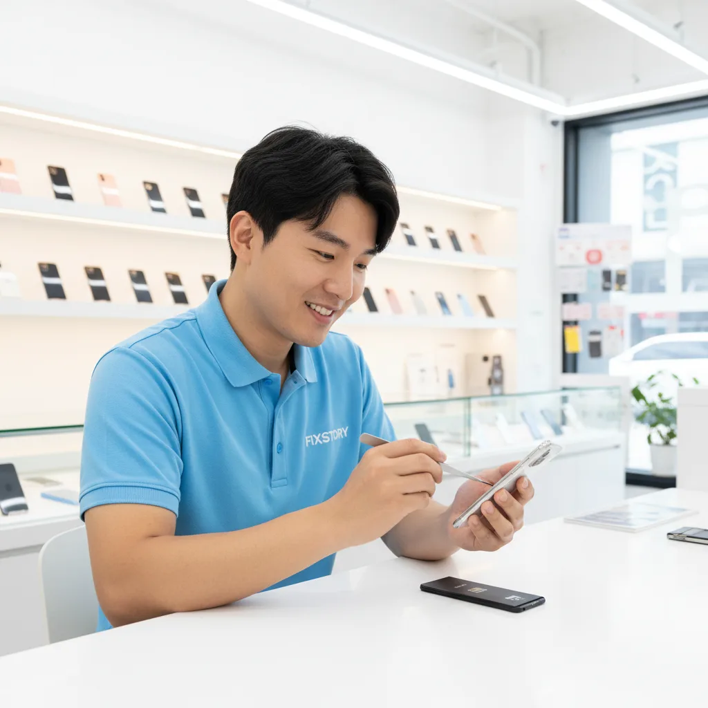 다운타운 LA 아이폰 배터리 교체 — 수리가 새 폰보다 나은 이유