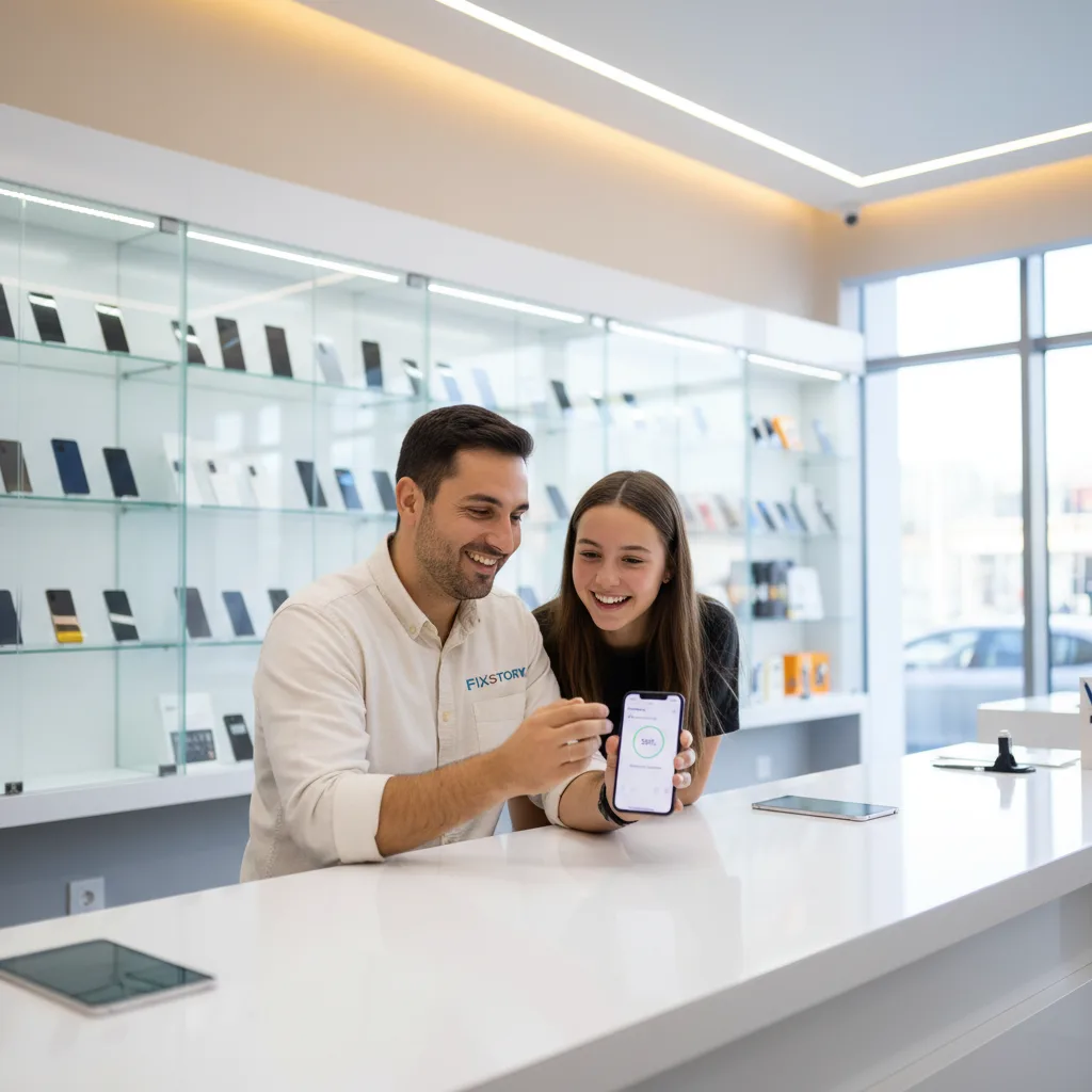 [close-up of an iPhone screen showing the Battery Health section in Settings]