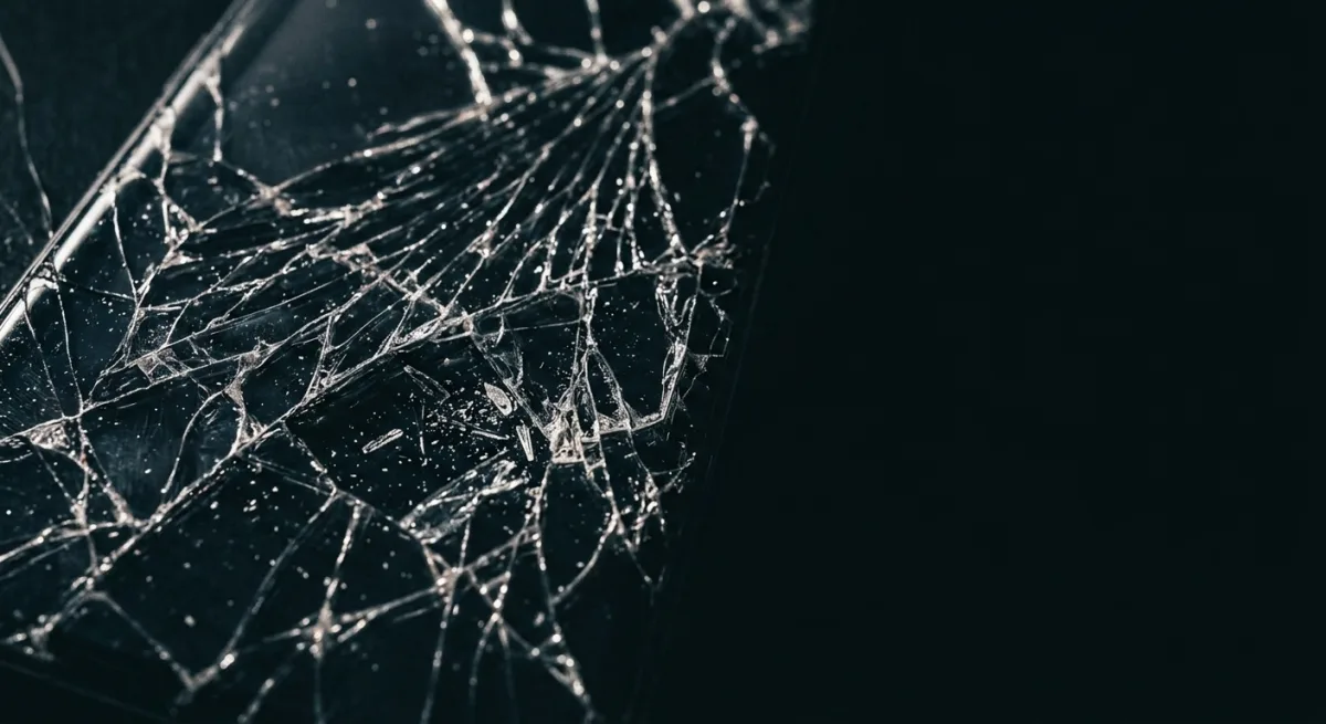 [FIXSTORY technician at a workbench, carefully disassembling a water-damaged iPhone for diagnosis | 