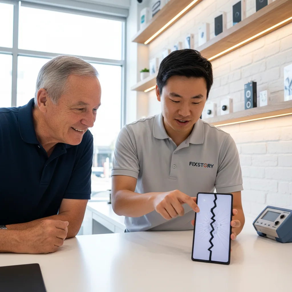 洛杉矶三星Z Fold屏幕维修的真实成本 — 维修店 vs 官方 vs 拖延