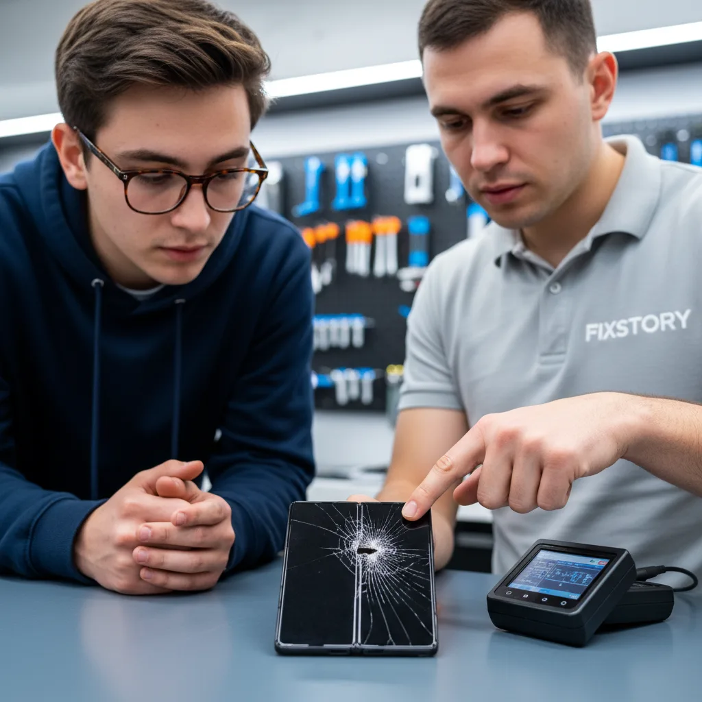 Треснул экран Galaxy Z Fold? 3 вещи, которые нужно знать, прежде чем отправлять его в Samsung