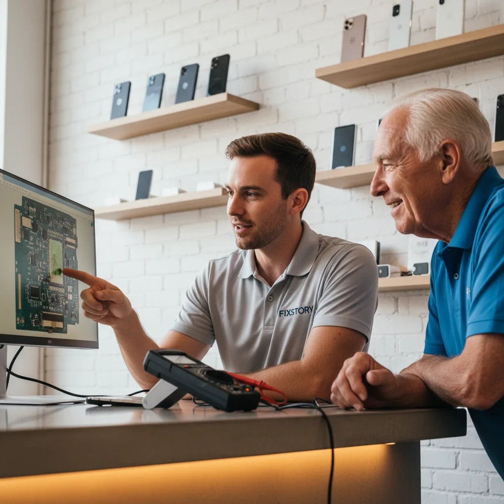 MacBook Water Damage in Downtown LA — A Story of Coffee, Panic, and a Same-Day Fix