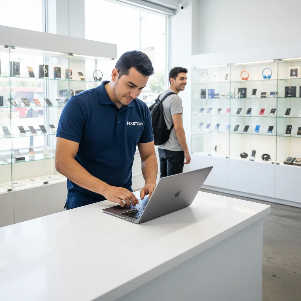 Batería de MacBook Hinchada en Downtown LA — Cuánto Cuesta Realmente (y Qué Tan Rápido se Arregla)