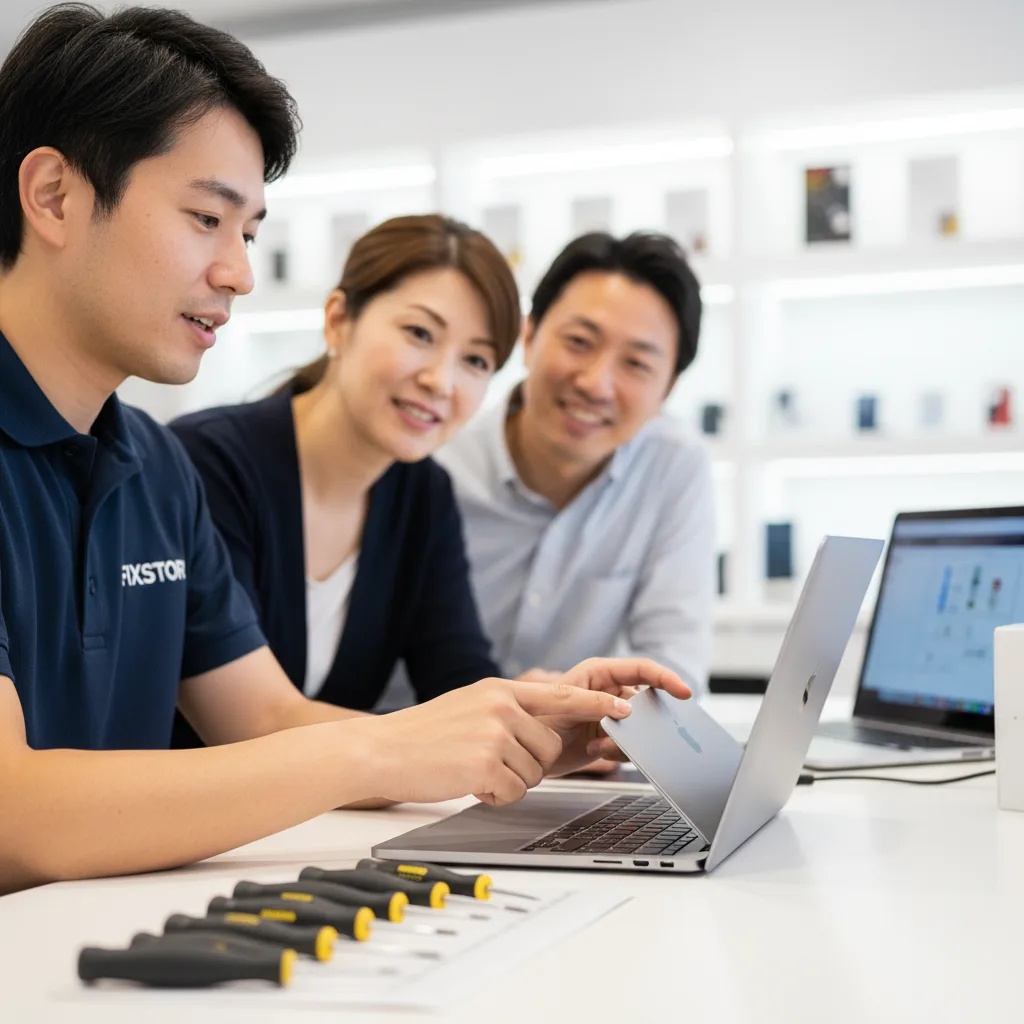 MacArthur ParkでのMacBookバッテリー膨張 — 実際の修理費用と修理時間