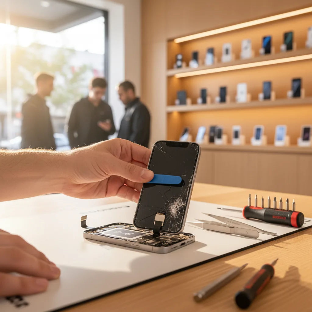 Разбитый экран iPhone: Честное руководство для жителей Кореатауна и Даунтауна Лос-Анджелеса в 2025 году