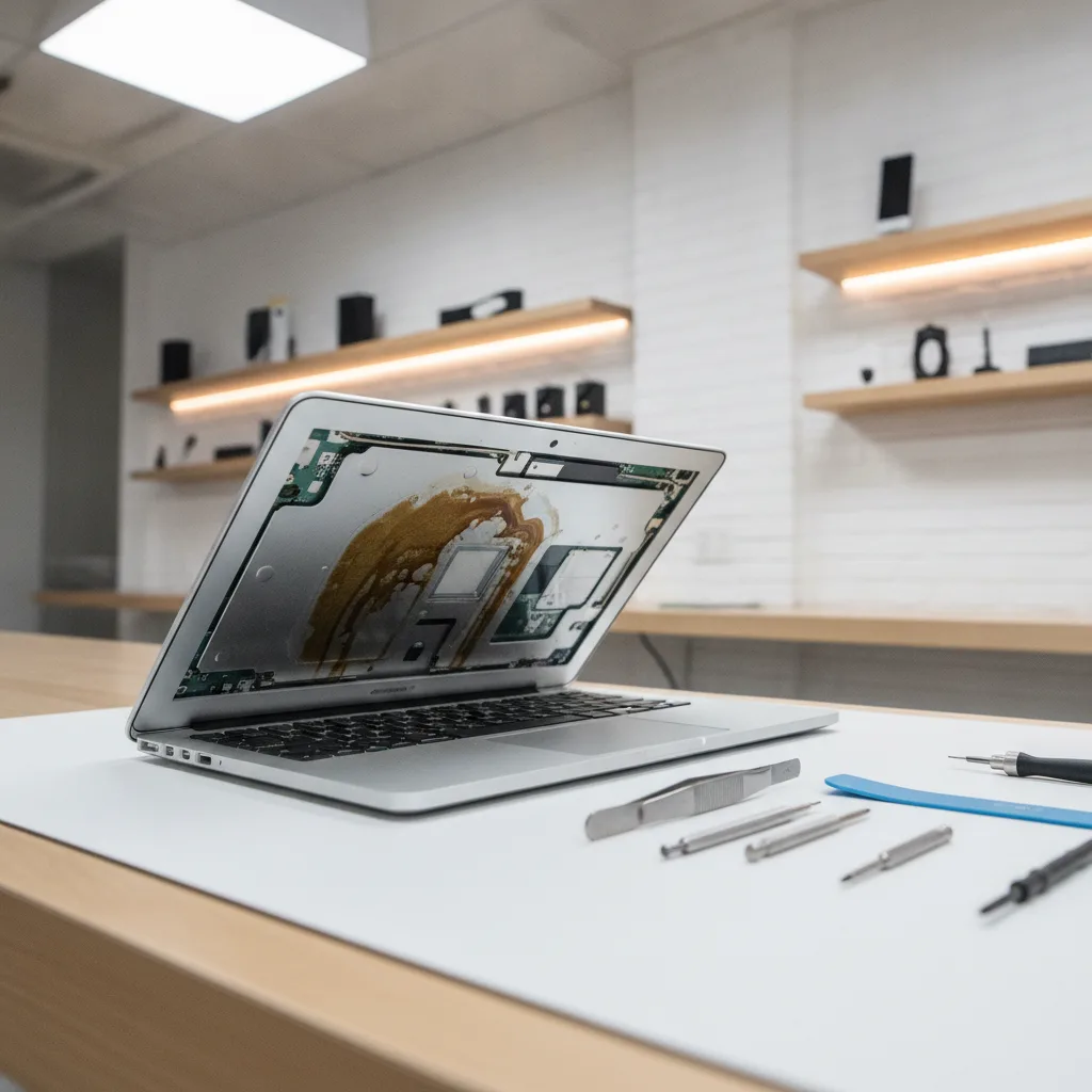 Laptop Liquid Spill: The Honest Emergency Guide for Koreatown & DTLA Commuters in 2025