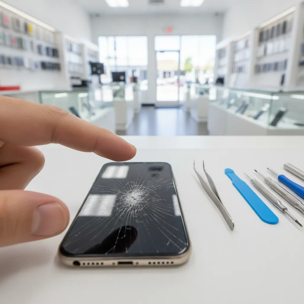 ダウンタウンLAでのiPhone画面割れ — 実際の修理料金は？（そして、どれくらい早く直るのか）