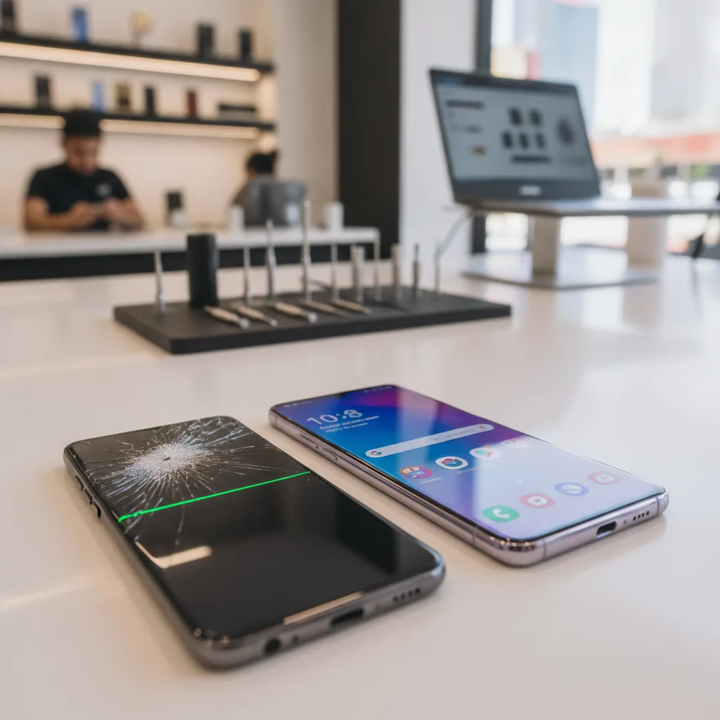Cracked Samsung Screen: The Honest Guide for Downtown LA Commuters in 2025