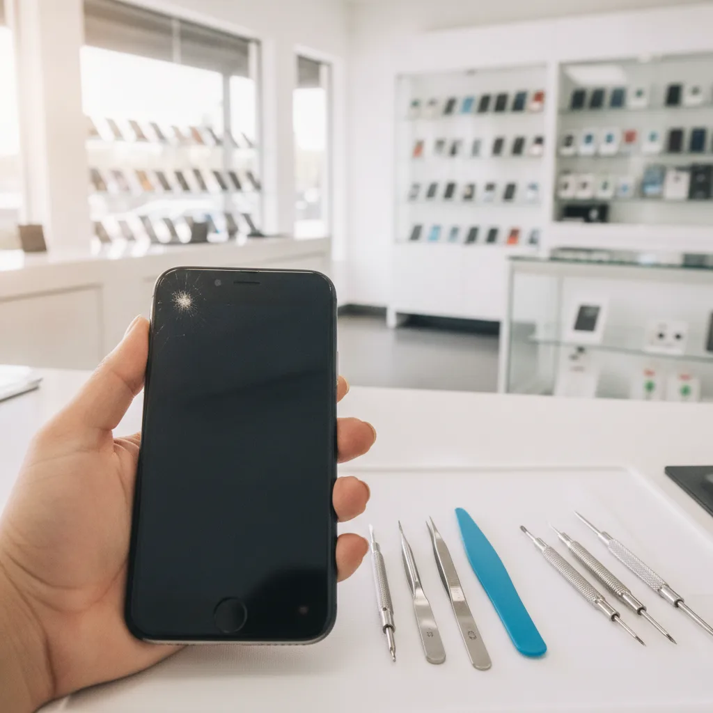Треснувший экран iPhone: Честное руководство для жителей Лос-Анджелеса в 2025
