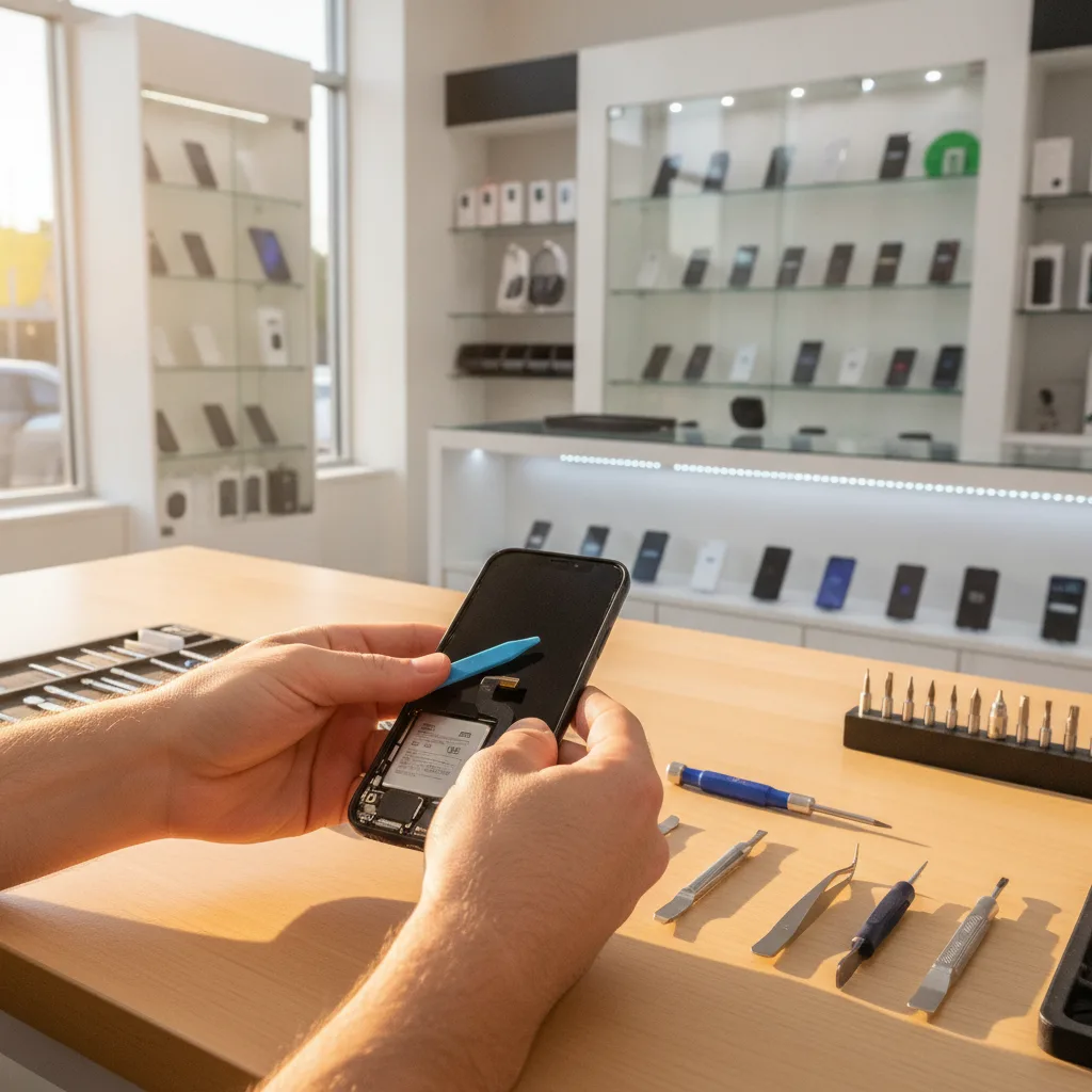 Your iPhone Screen Went Black in the LA Heat. Here's Exactly What to Do Next If You're Near Downtown LA.