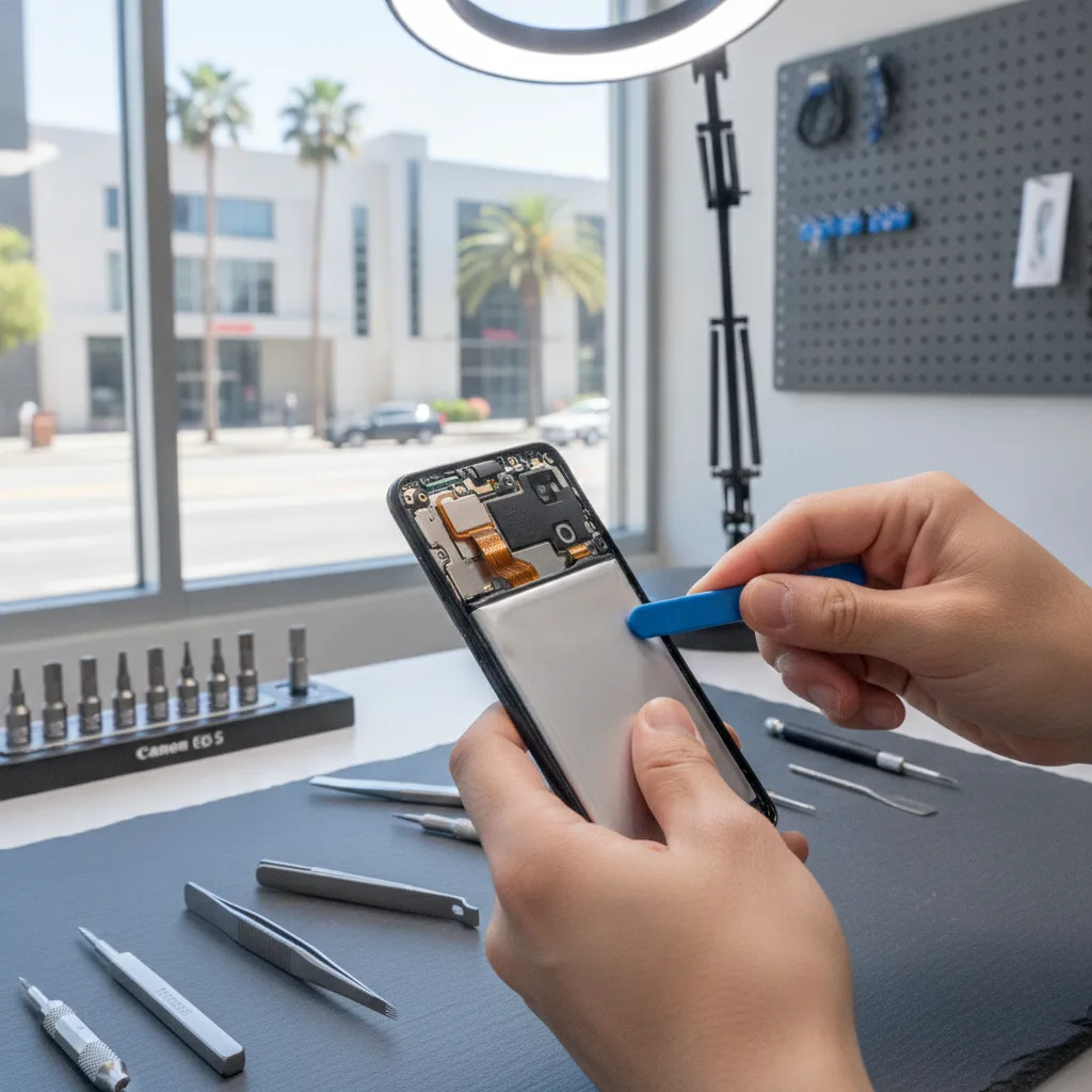 お使いのSamsungスマホが膨らんでいませんか？ダウンタウンLA近辺にお住まいなら、今すぐすべきこと。