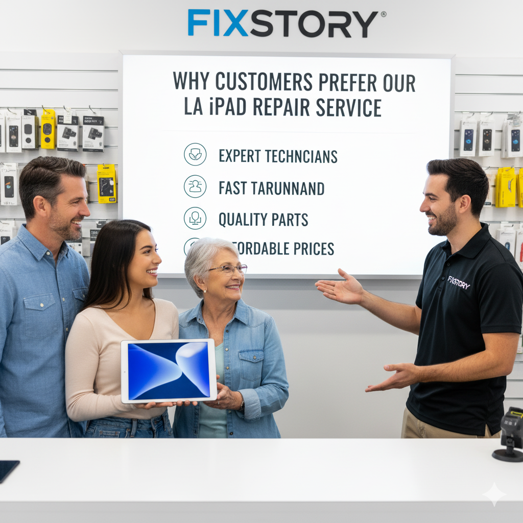 LA iPad Repair front desk customer service
